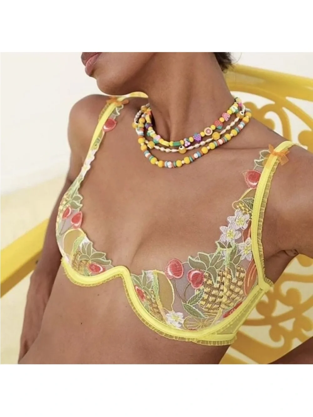 For Love and Lemons 🍋 Mirabelle Underwire Bra 36C